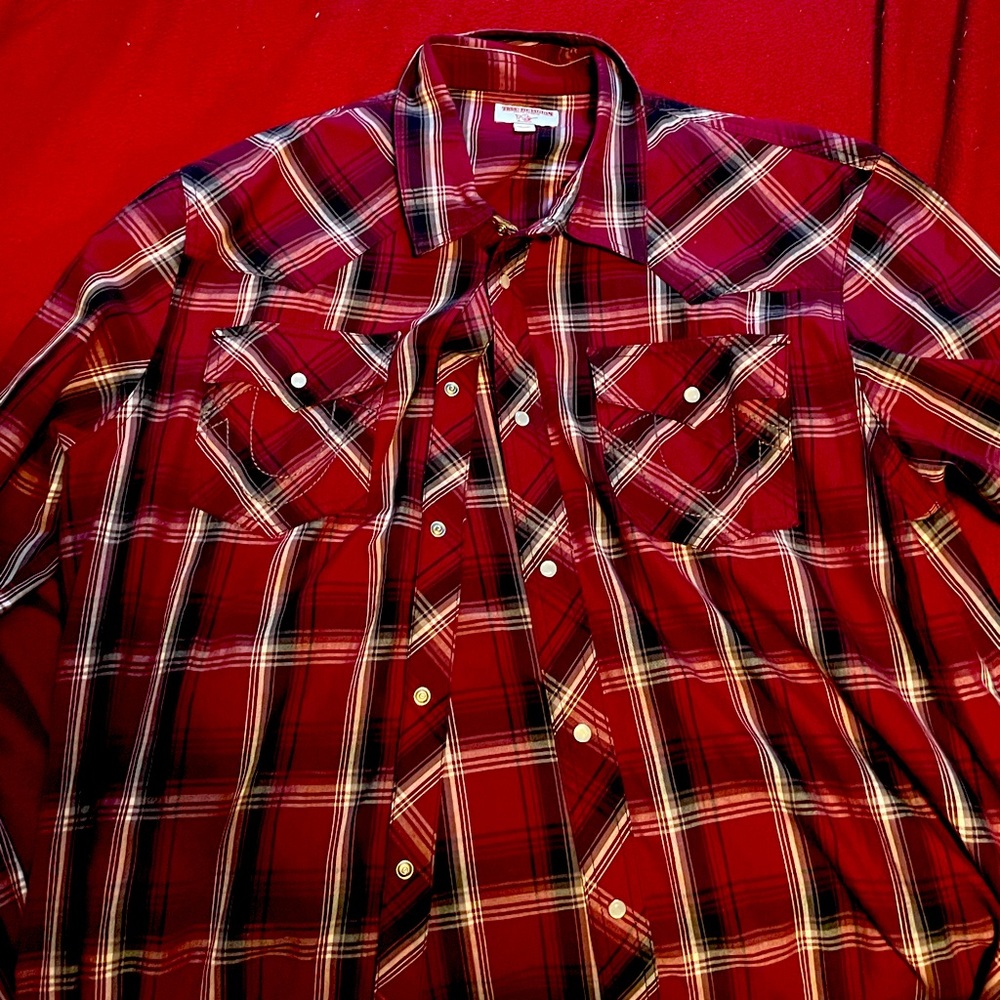 True religion flannel